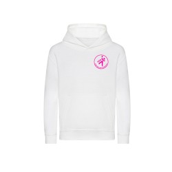 Kids Organic Hoodie  - "HSG" Pink