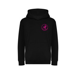 Kids Organic Hoodie  - "HSG" Pink