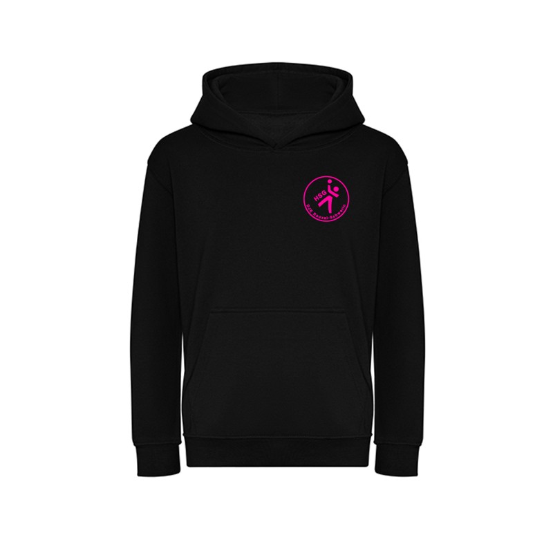 Kids Organic Hoodie  - "HSG" Pink